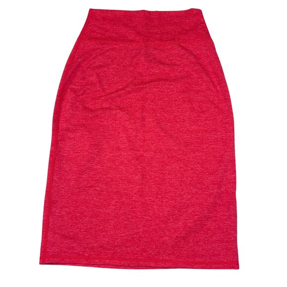 Offline By Aerie Red The Hugger Midi Skirt - Size Small - Picture 2 of 8